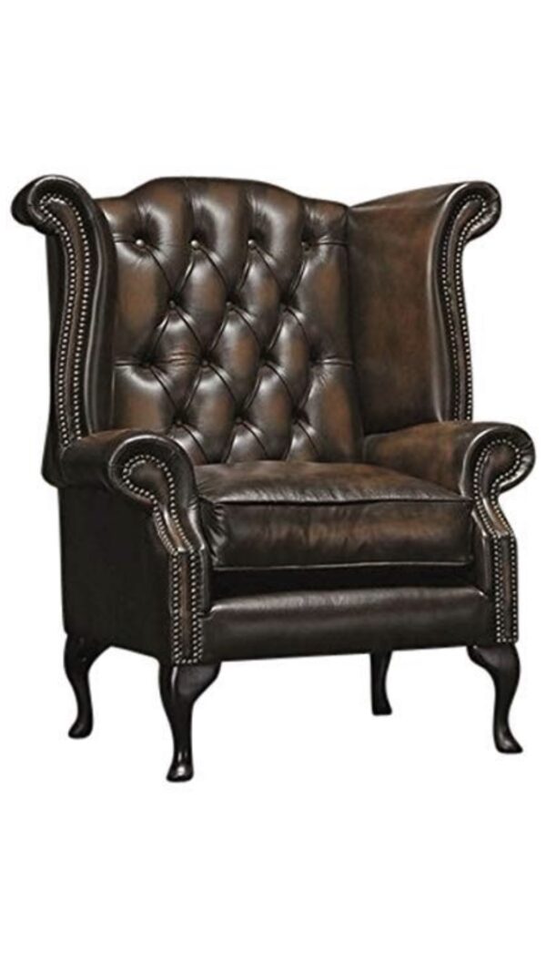 Fauteuil Chesterfiel Camel – Image 4