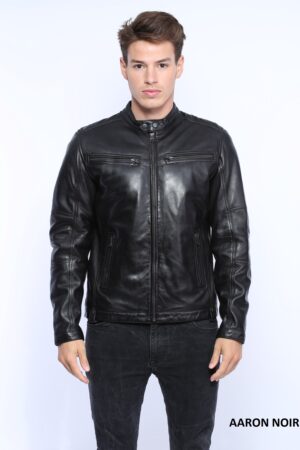 AARON NOIR AARON AGNEAU NOIR