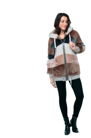 Veste-Merveilles-Multicolore chic et sophistiquée