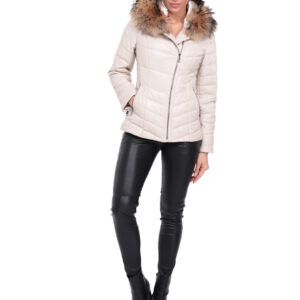 Veste Prestige Écru et Pantalon Candy Noir