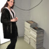Veste-Valeria-Kaki luxe chic et sophistiquée