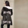Veste-Valeria-Kaki luxe chic et sophistiquée