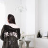 Veste-Valeria-Kaki luxe chic et sophistiquée