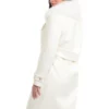 ROME_BLANC_IMG_0114 Manteau Rome Blanc. Manteau en Laine Col Renard