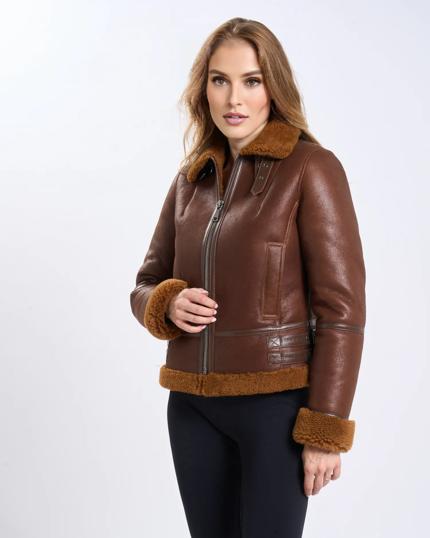 BOMBARDIER FEMME HAZELNUT CURLY