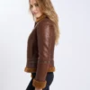 BOMBARDIER FEMME HAZELNUT CURLY
