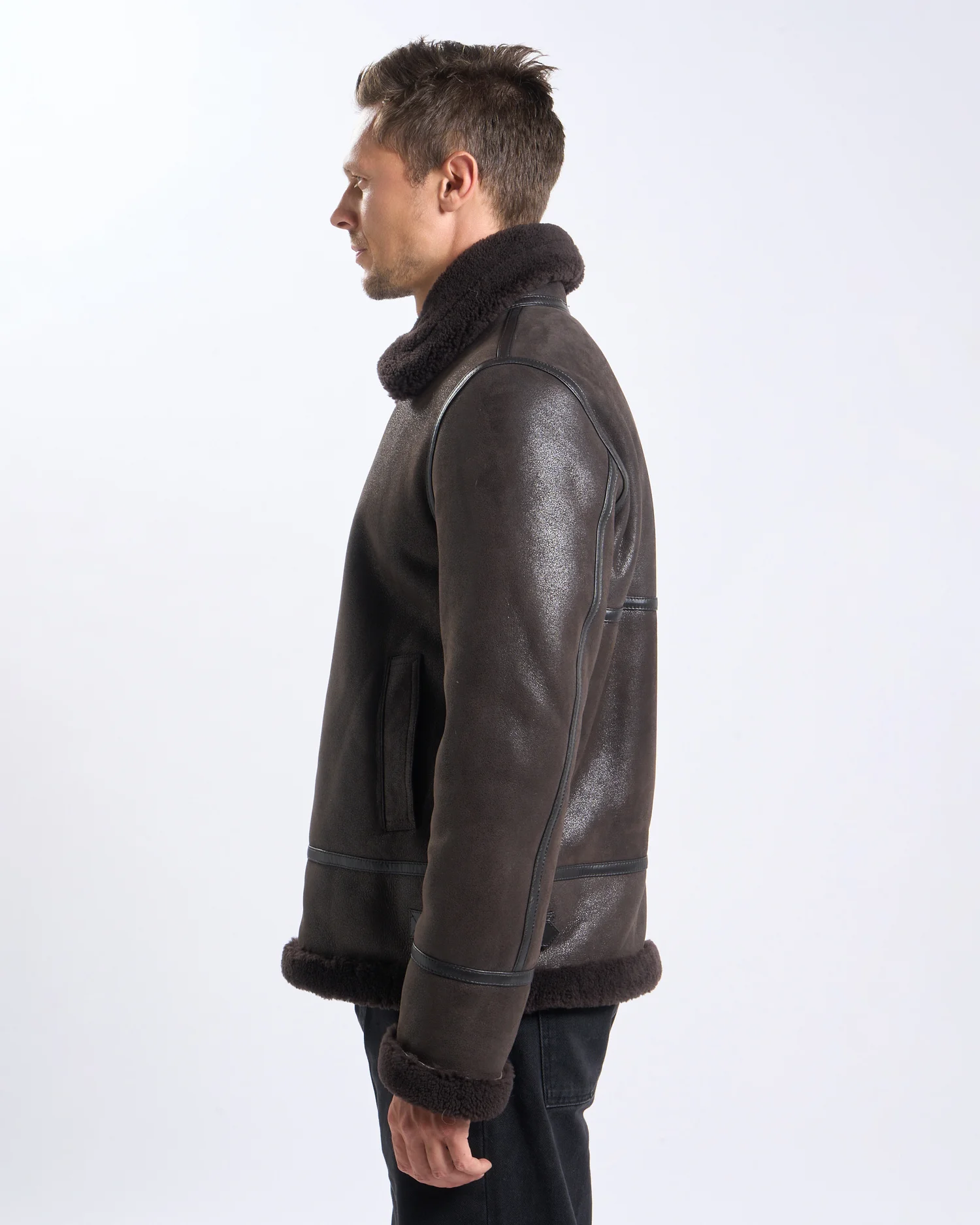 BOMBARDIER HOMME MARRON CHOCO