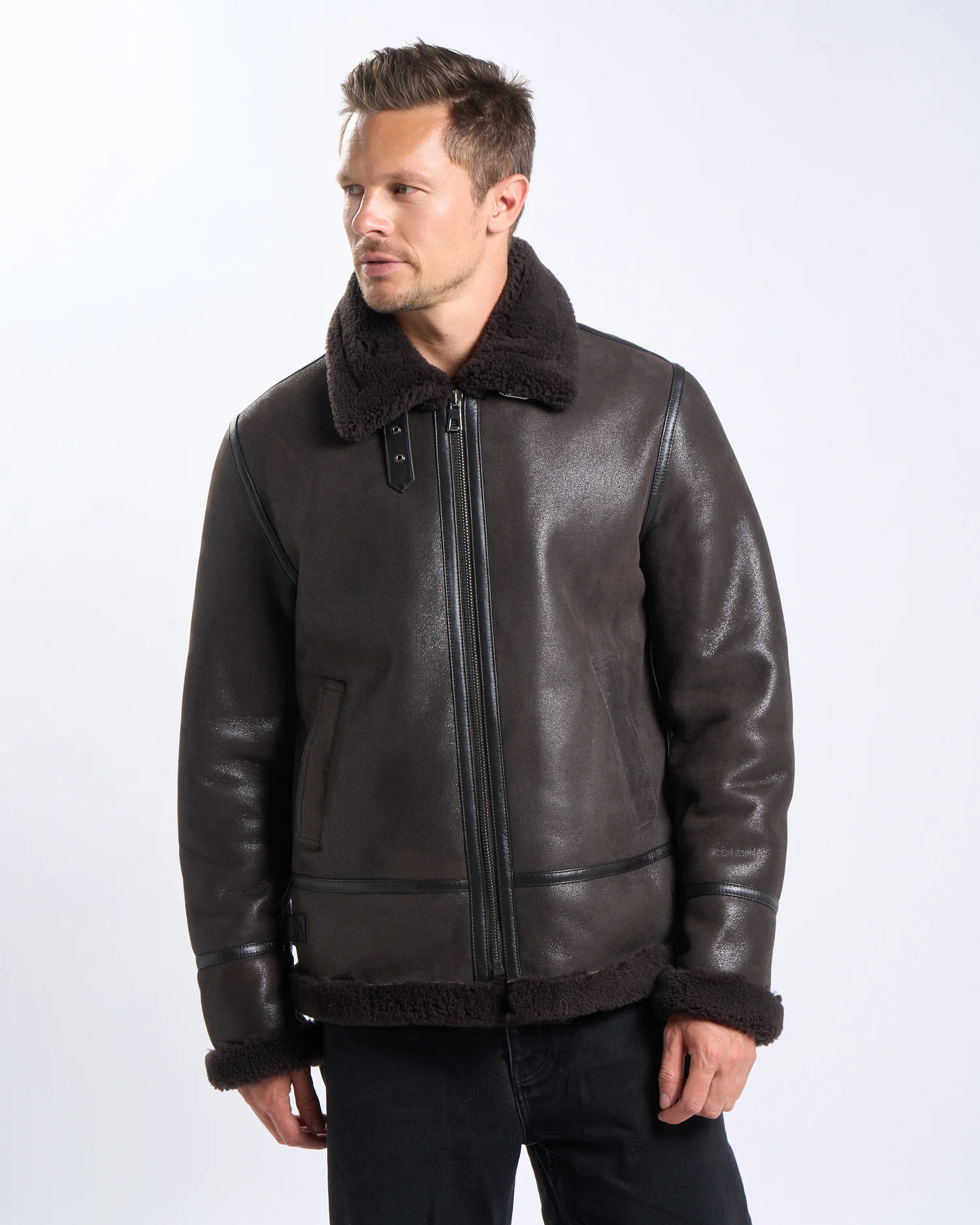 BOMBARDIER HOMME MARRON CHOCO