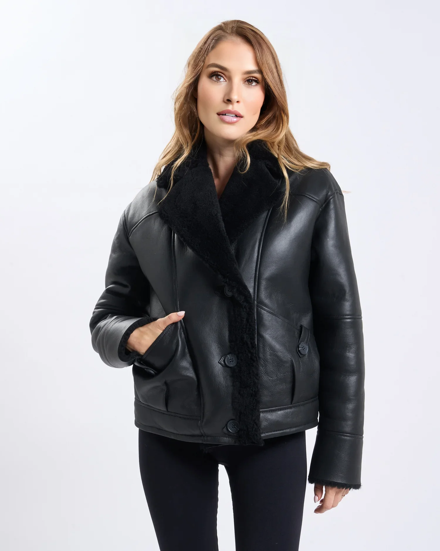 DONATELLA SILKY BLACK