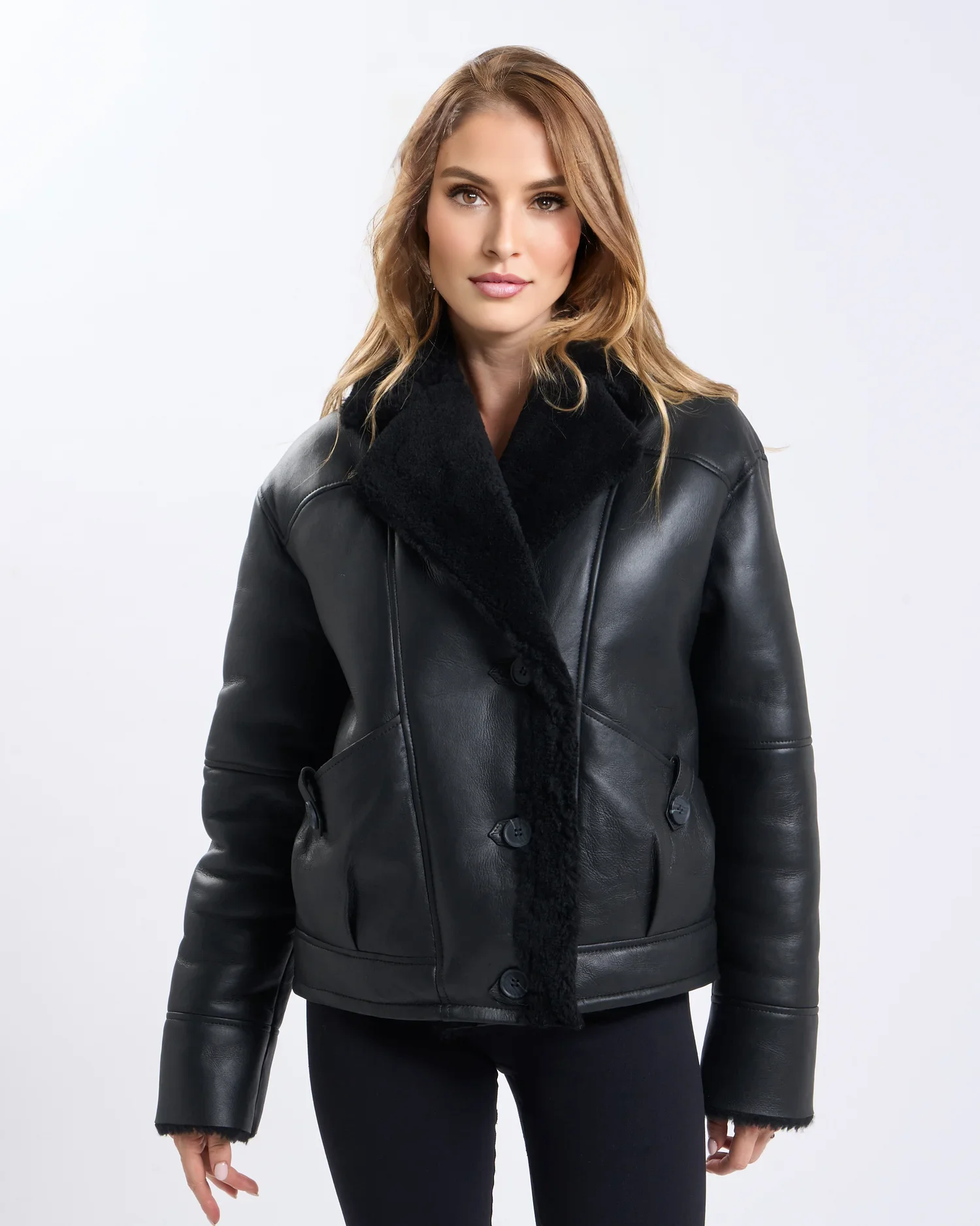 DONATELLA SILKY BLACK